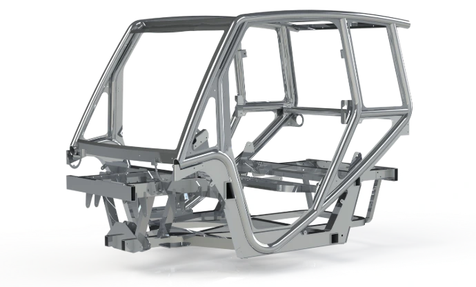 Squad Solar City Car Chassis