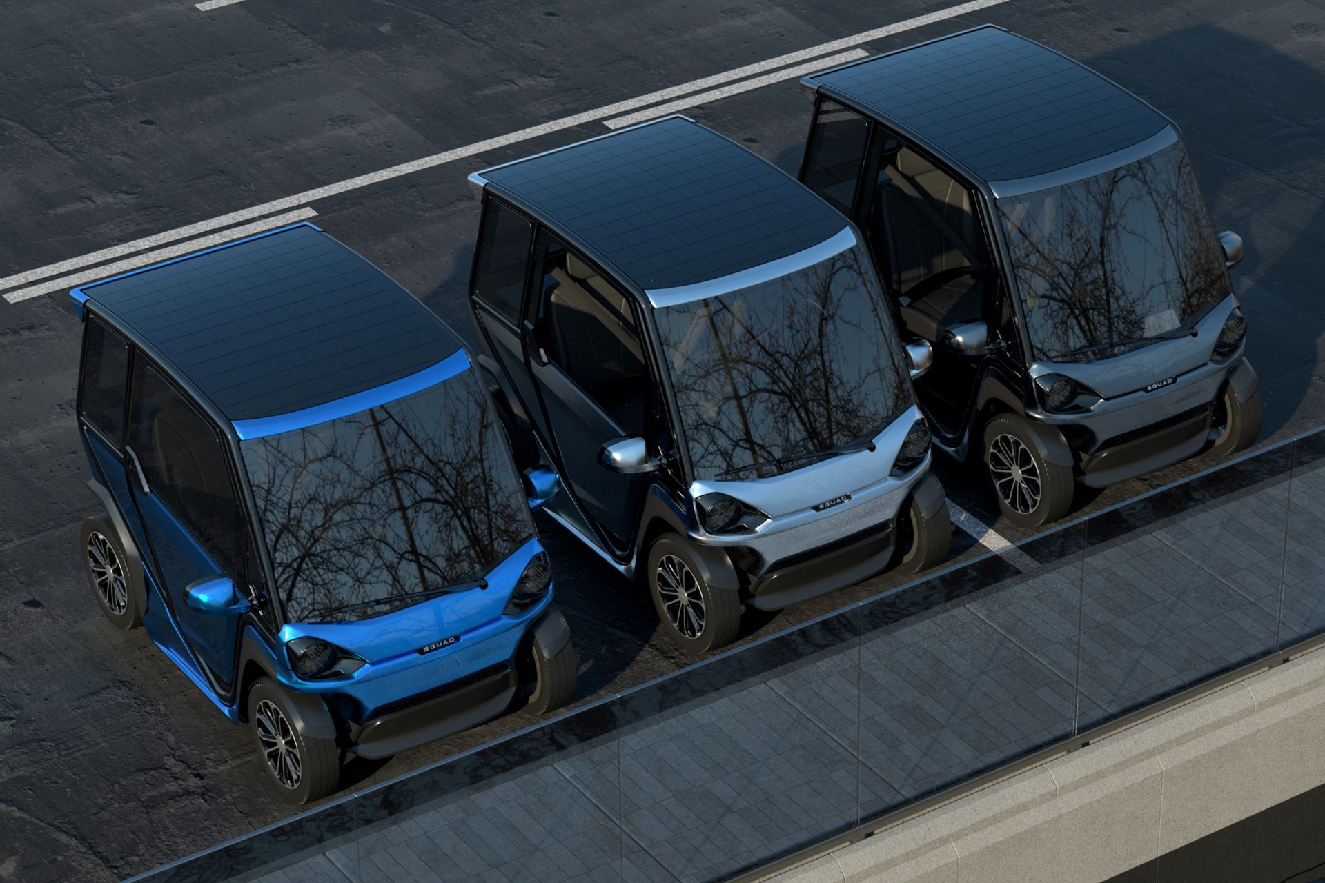 Kleuterschool afstuderen werkzaamheid Solar Car City Car for daily Urban Mobility